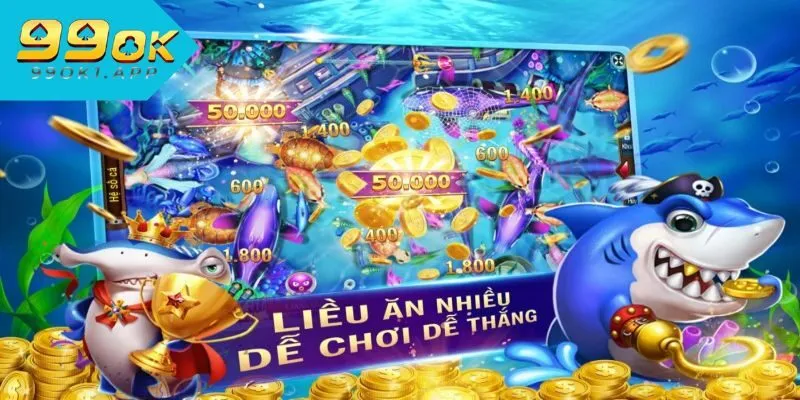 Ưu điểm của sảnh game bắn cá đổi thưởng 99OK