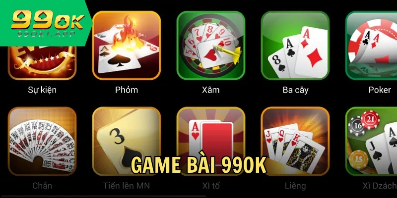 Game bài 99OK - Sảnh game giải trí đúng nghĩa